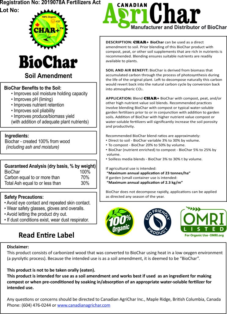 BioChar Information