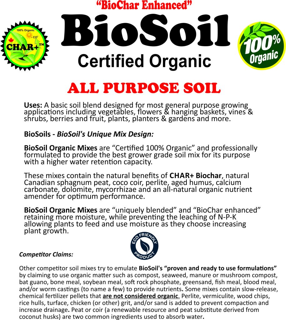 BioSoil All Purpose Information
